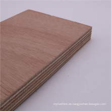 12mm bestes wasserdichtes kommerzielles Hartholzsperrholz für den Außenmöbelgebrauch